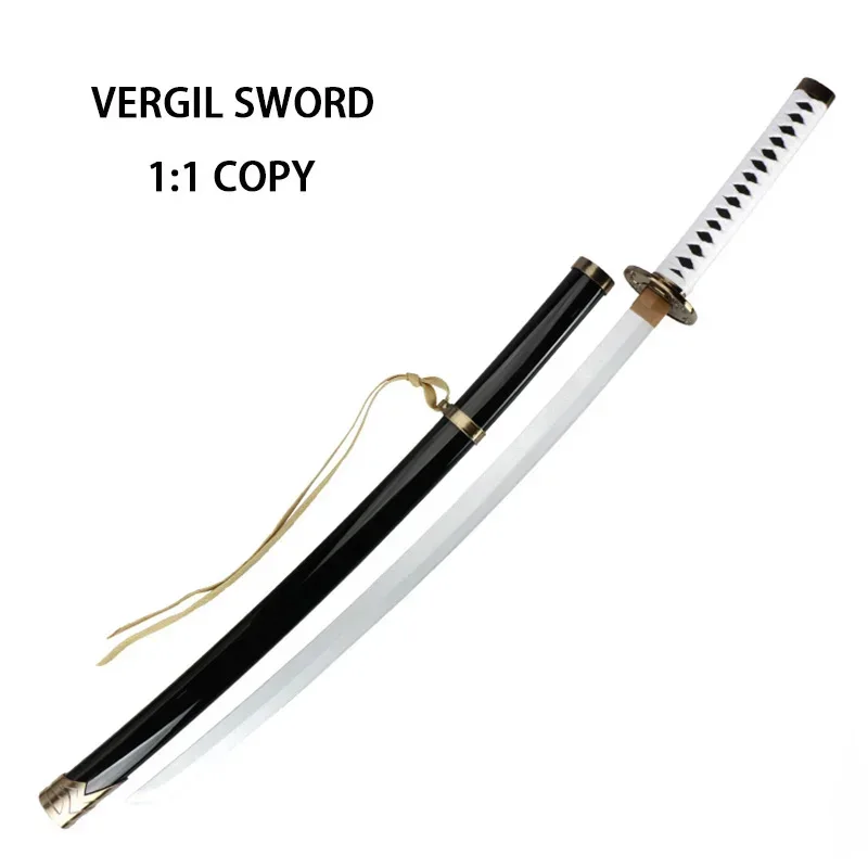 Online Game Charater KatanaWeapons Props Killer Virgil's Yama Sword Cosplay Katana Toy Halloween Wooden Weapon