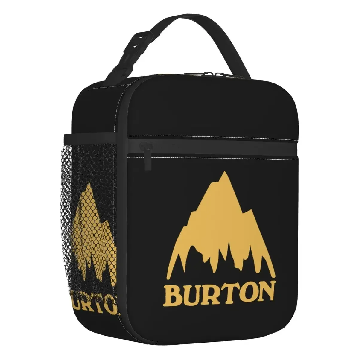 

B-Burtons Insulated Lunch Bag for Women Resuable Snowboard Ski Thermal Cooler Lunch Tote Kids School Children