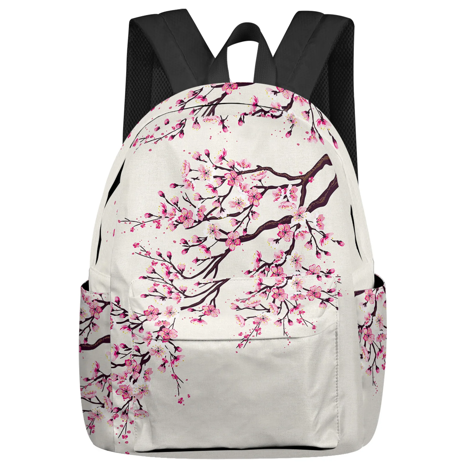 Japanese Style Sakura Backpack Teenagers Student School Bags Laptop Custom Backpack for Men Women Travel Bag