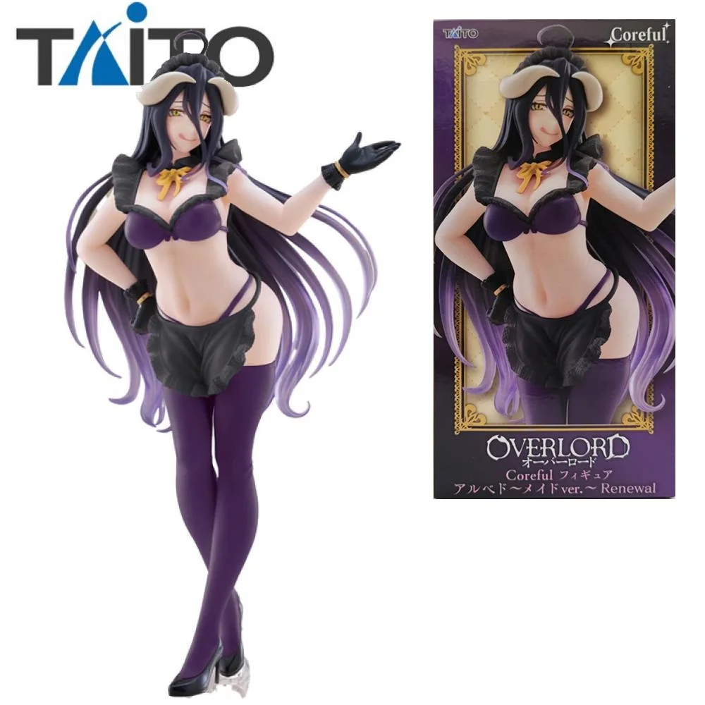 

Taito Original Coreful OVERLORD albedo Maid style Renewal Anime Action Figure Toys For Boys Girls Kids Children Birthday Gifts