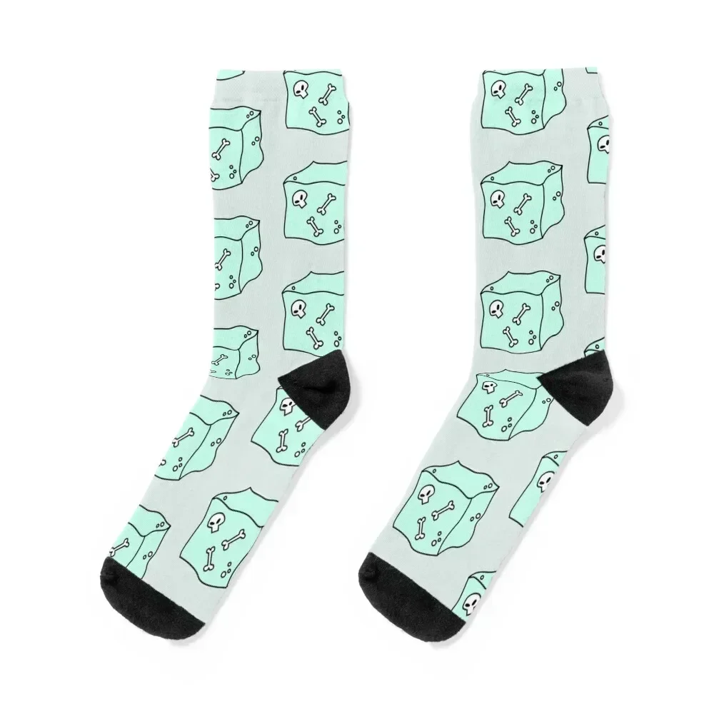

Classic DND Beasties - Gelatinous Cube Socks short Toe sports funny gifts Heating sock Male Socks Women's