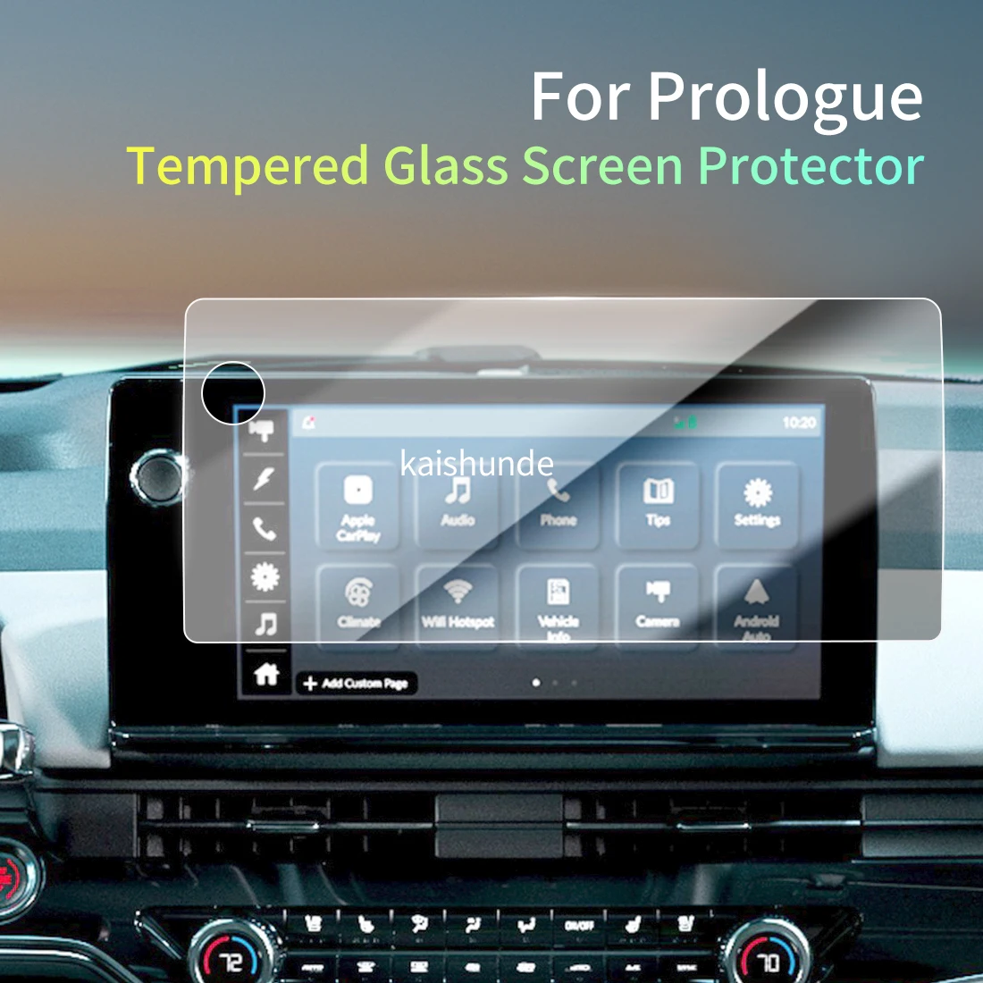 Car Stickers Meters Protector For 26 HONDA Prologue Tempered Glass Protective Film Display Navigation Vehicle