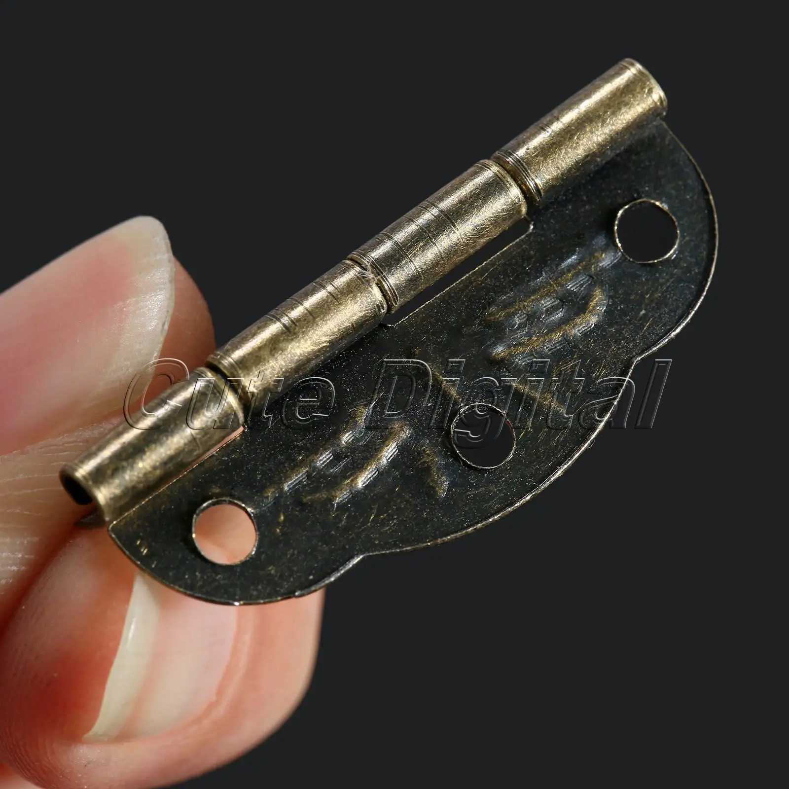 Ensemble Quincaillerie Vintage 8 Pièces – Charnières Et Plaques D'Angle USA
