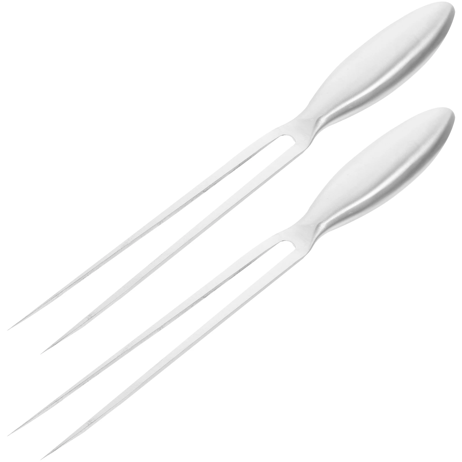 

2pc 29cm BBQ Kitchen Tools For Meat Carving Serving Fork Meat Fork Stainless Steel Forks Carving Long Cooking Forks