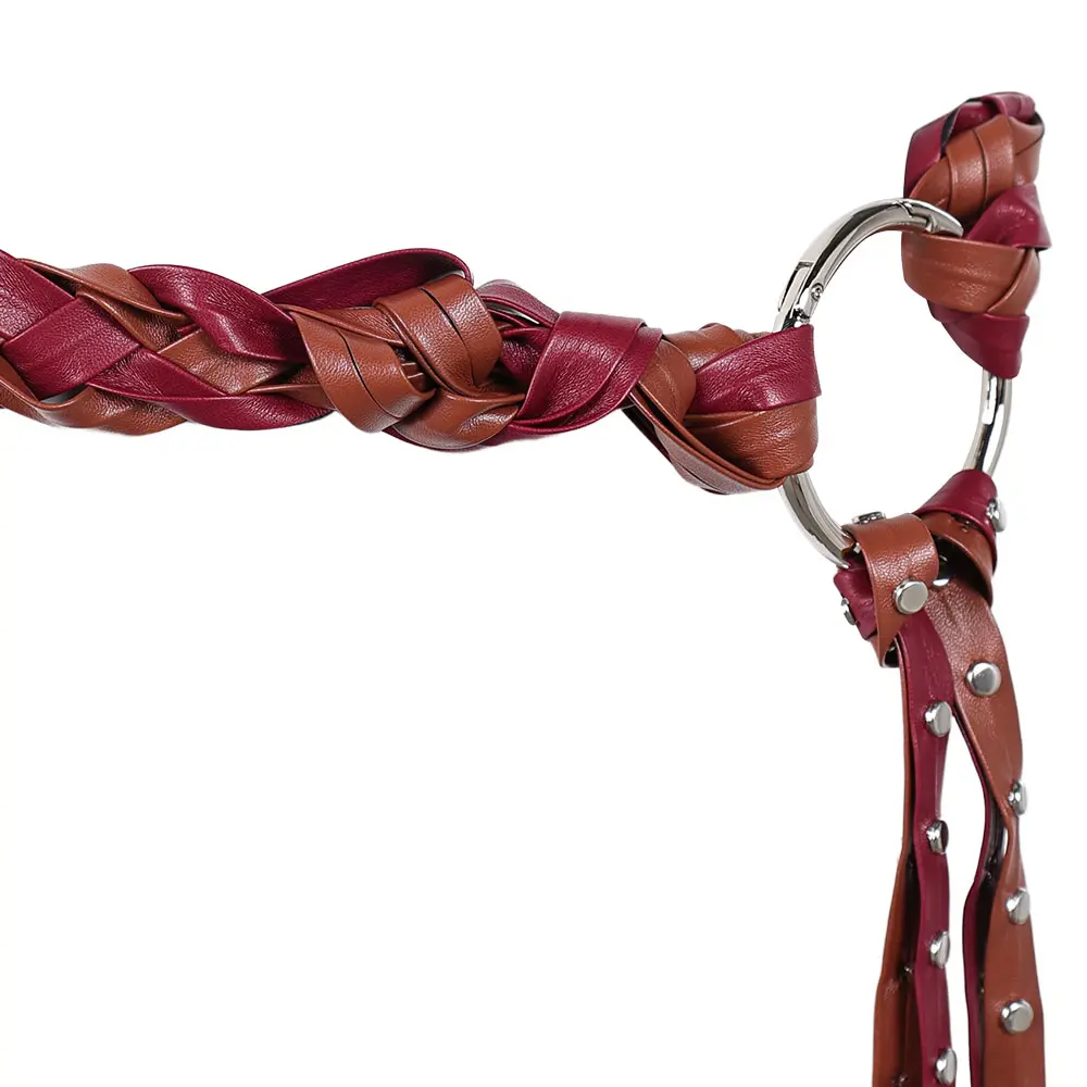 How Train Dragon Astrid Cosplay Belt PU Leather Waistband Disguise Costume Accessories Halloween Carnival Party Roleplay Prop