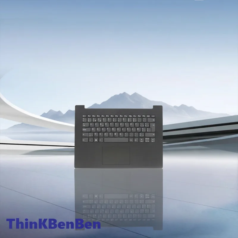 

Корпус верхней части клавиатуры (пальмрест) BE Belgian Iron Gray для Lenovo Ideapad 320 14 14ISK 14IKB 14IAP 14AST 5CB0N82245