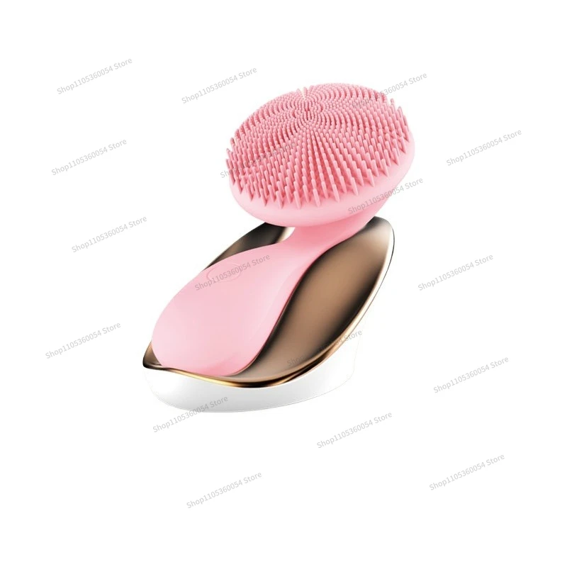 For Electric Silicone Sonic Cleanser Female and Male Artifact Instrument Brush Pore Cleaner Massager Facial Washing Machine