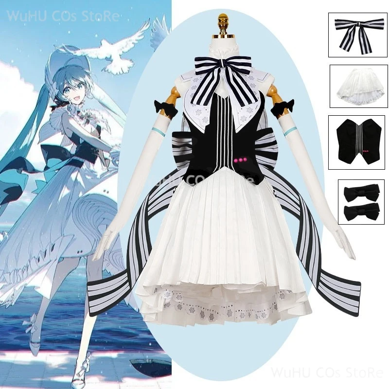 Mikuou cosplay sinfonia 2025 cosplay traje músico vestido menina mulher estilo universitário vestido lolita