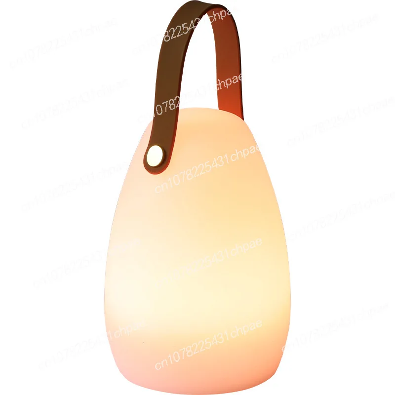 

Новый портативный окружающий свет в форме яйца с дистанционным управлением, уличный ночник, бар, ночной портативный настольный светильник