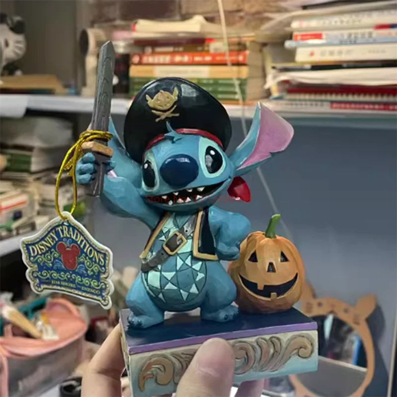 Authentic Disney Star Baby Pirate Figure Stitch Hand Action Doll Decoration Gift Popular Doll Hand Gift For Boys And Girls