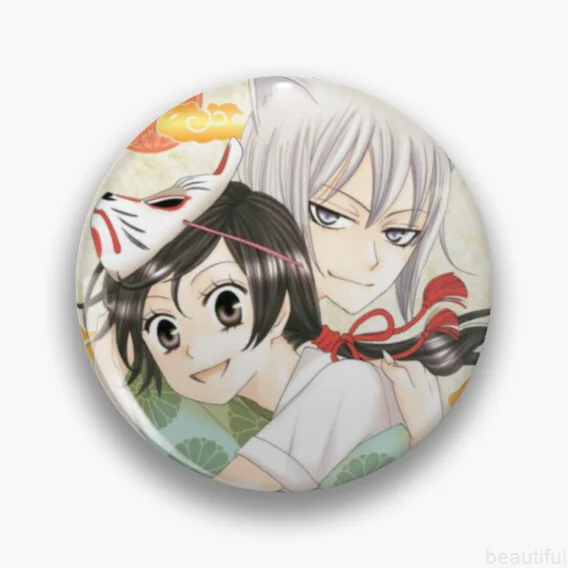 Kamisama Love Brooch  broche pins anime Metal  cute Fashion  pins Metal  anime Clothes