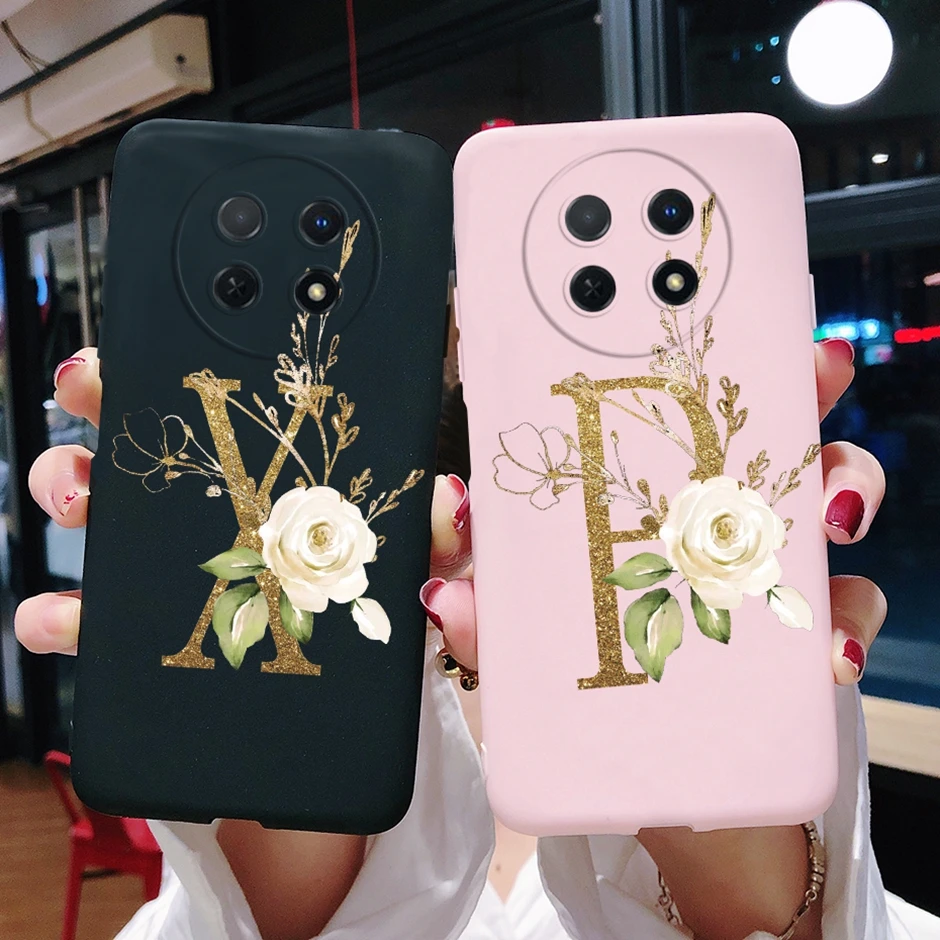 Letter Coque for Huawei Nova Y91 Case Soft Silicone TPU Phone Cover for Huawei Nova Y91 Y 91 NovaY91 Funda Protective Back Cases