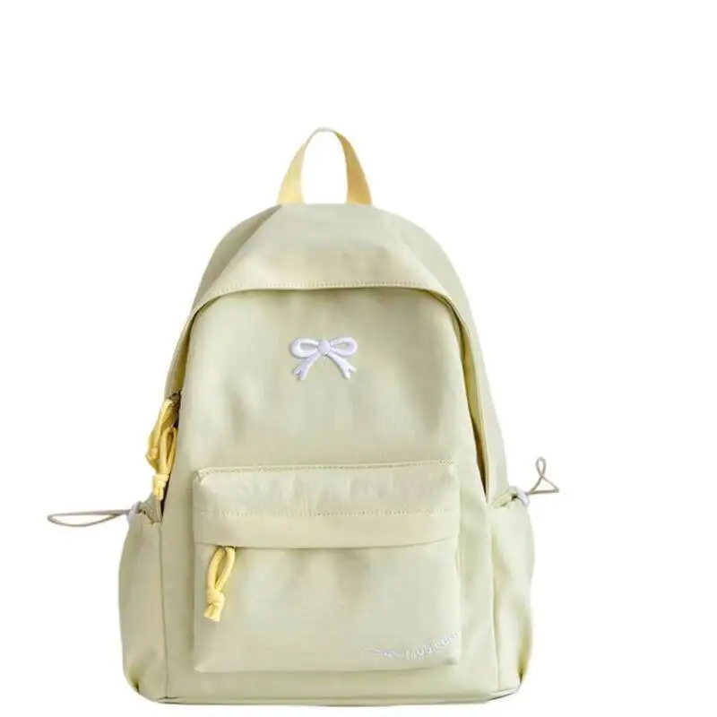 Nueva y elegante mochila bordada de estilo coreano japonés, bonita mochila escolar informal para niñas y estudiantes, bolsa de viaje para ir al trabajo diario