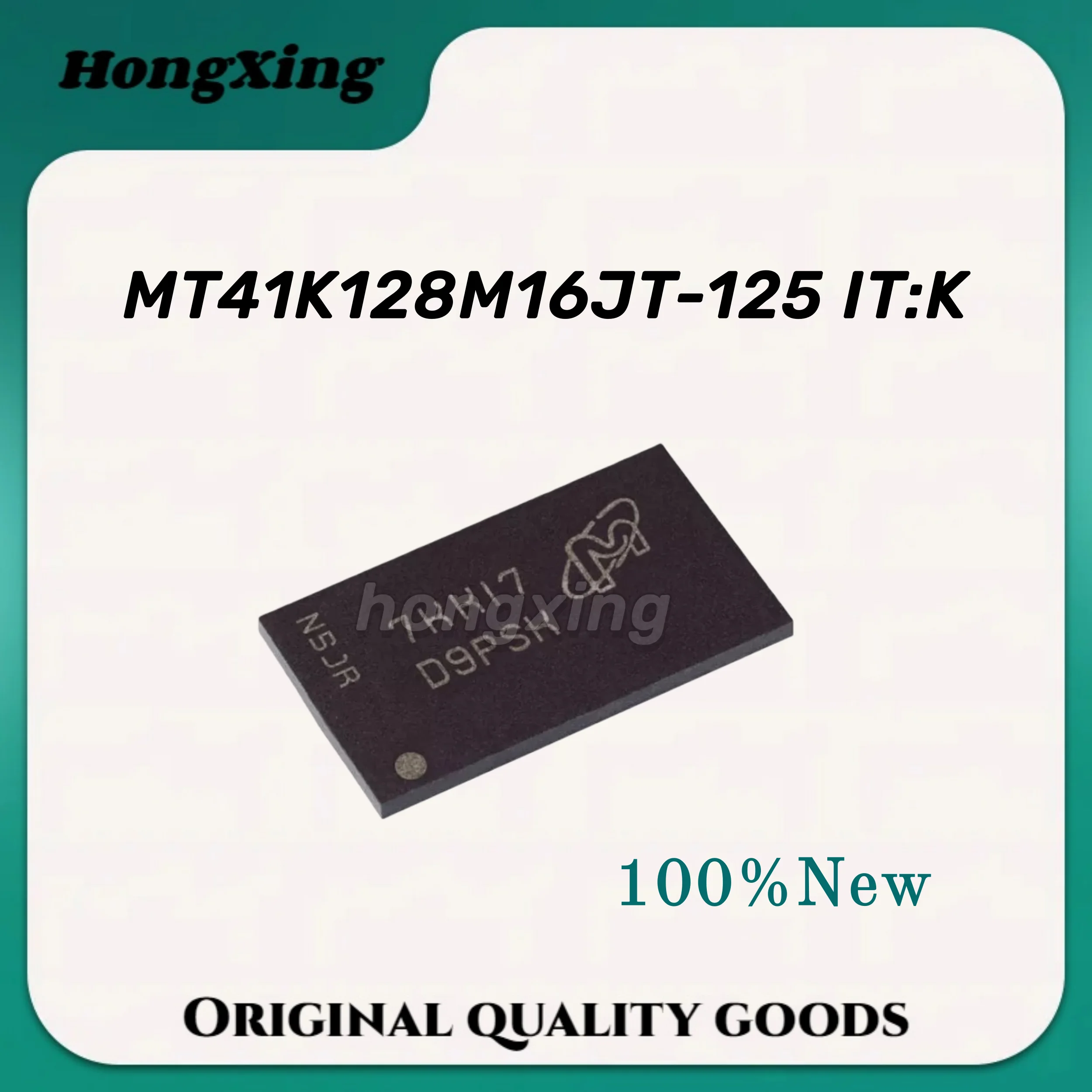 

(5 шт.) 100% новый MT41K128M16JT-125 IT:K FBGA-96 SDRAM-DDR3L IC памяти 2 Гбит параллельный 800 МГц 13,75 нс 96-FBGA (8x14)