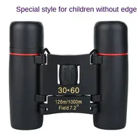 Children's 30X60 Telescope Manufacturer Portable Outdoor Camping Mountaineering Folding High Definition Blue Film Binoculars