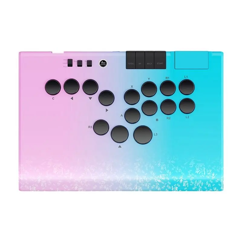 Y45A-Arcade Controller 2.4G Wireless Connection Leverless Wireless For Android For PC Steam- Includes Storage Bag