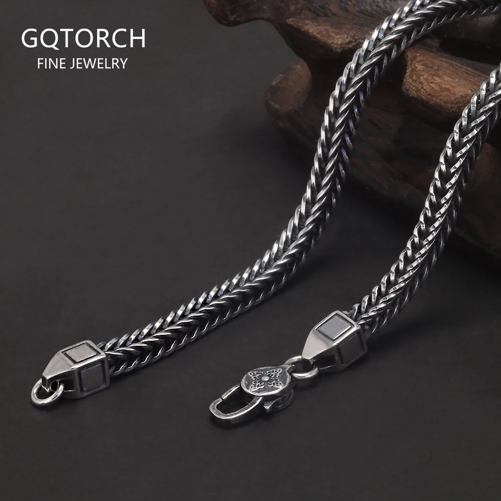 collier-en-argent-sterling-925-pour-hommes-chaine-en-queue-de-setaire-carree-de-4mm-six-mots-fermoir-a-homard-mantra-bijoux-retro-vintage