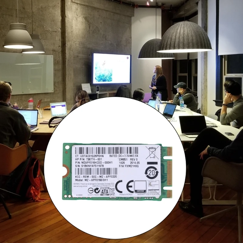 M.2 SSD 2242 16GB HDD M.2 SSD Solid Disk Hard Driveสำหรับเดสก์ท็อปแล็ปท็อปDropship