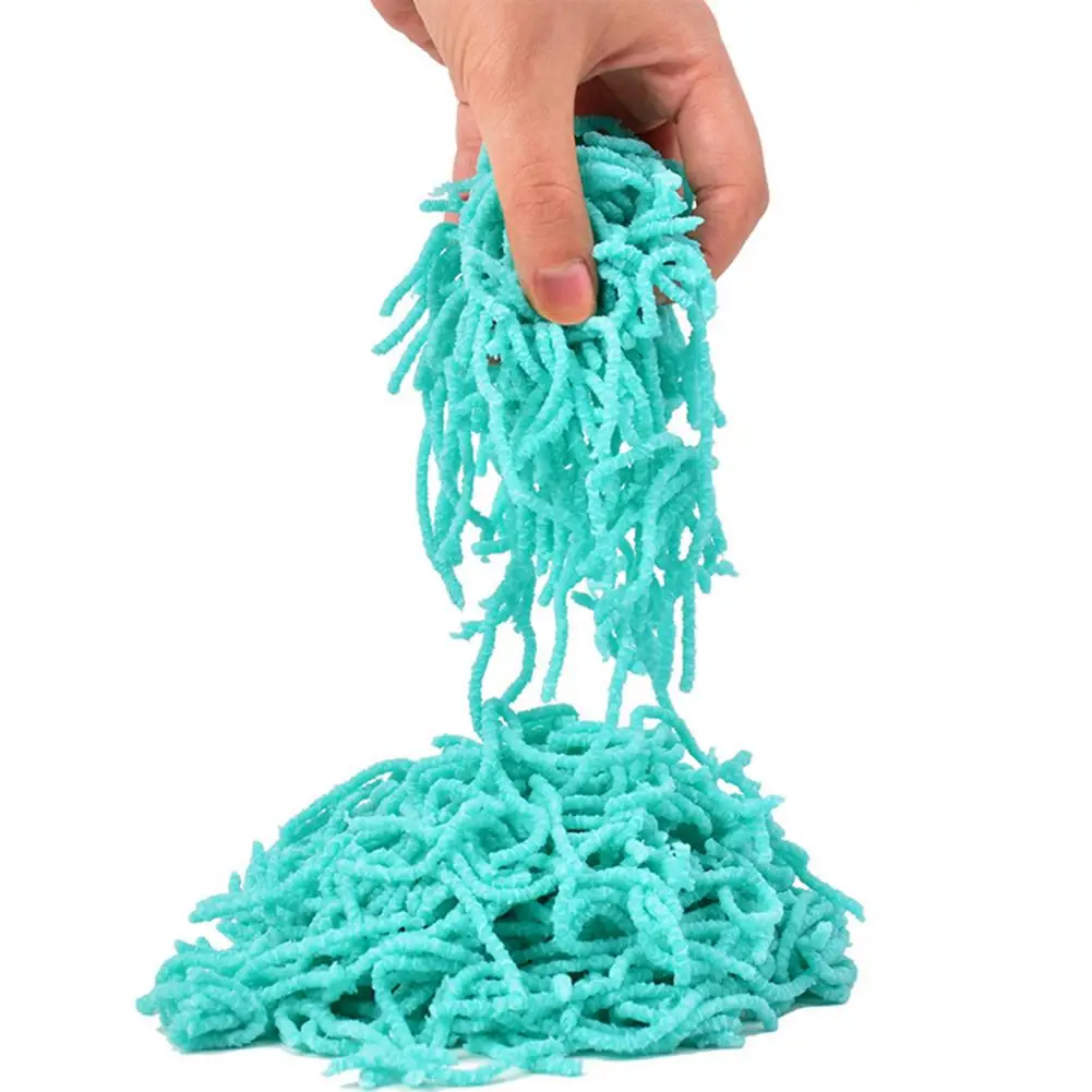 Safe Kids Craft Materials Moving Magic Worm Prank Toy Realistic Fake Minds Noodle Stretchy Ramen Strings Fidget Toy Stress