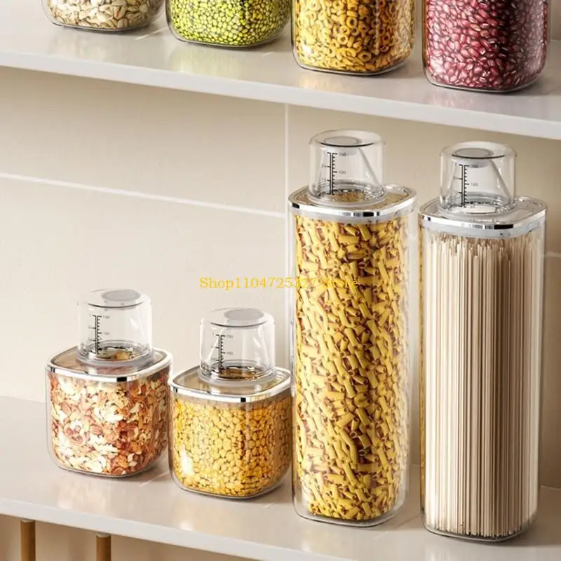 

D8KF Versatile Kitchen Organizers Containers Durable Leakproof Storage Solution for Efficient Kitchen and Pantries Management