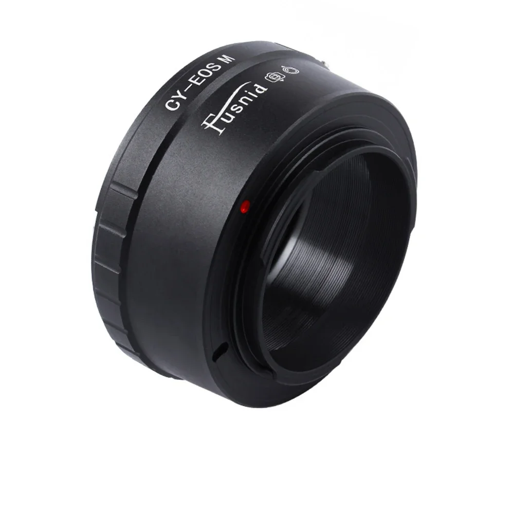 حلقة محول العدسة CY-EOS M لعدسة Contax Yashica C/Y CY إلى كاميرات Canon EF-EOS M M2 M3 M100 بدون مرآة