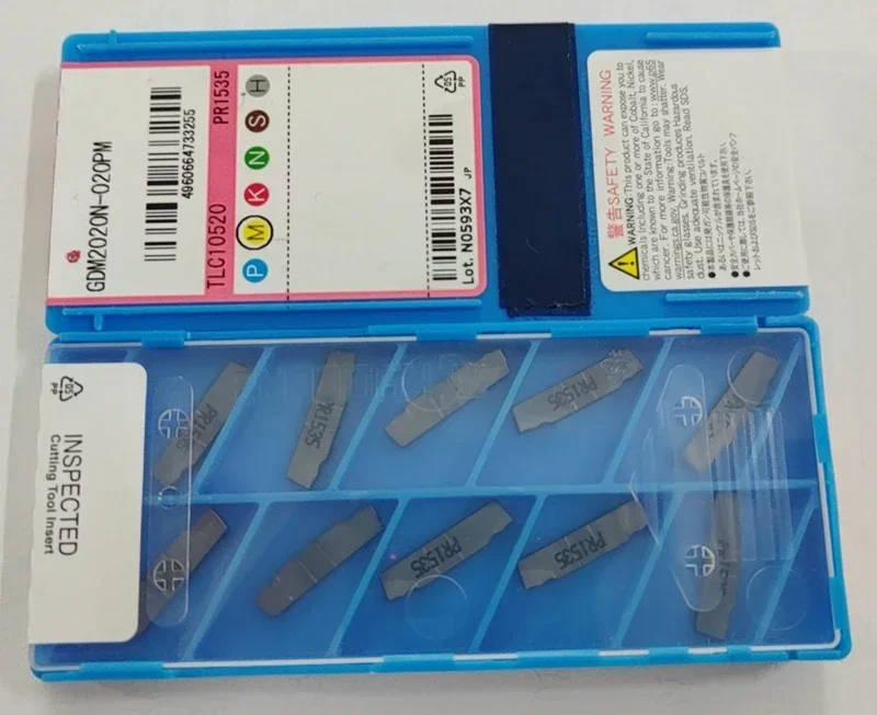 Original GDM2020N-020PM PR1535PR1225 Edelstahl-Rillenschneiden 2.0 Flachklinge