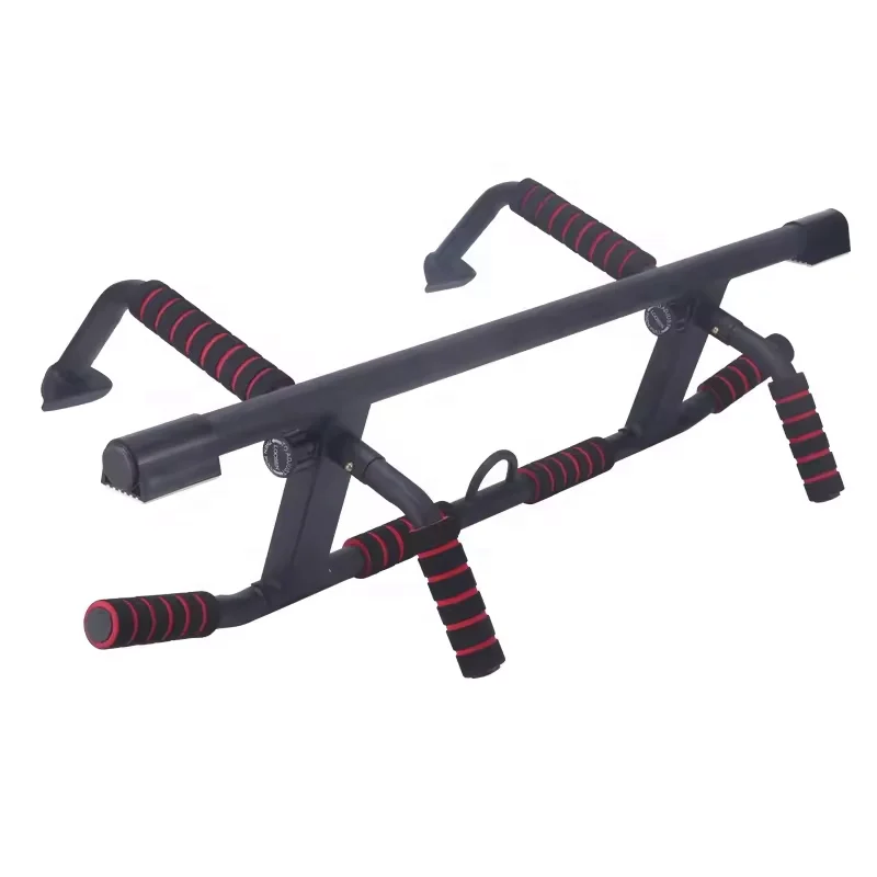 Adjustable Pull up Bar for Doorway Thickened Steel Upper Body Fitness Workout Bar Indoor Chin-Up Bar Fitness Trainer Portable view 2