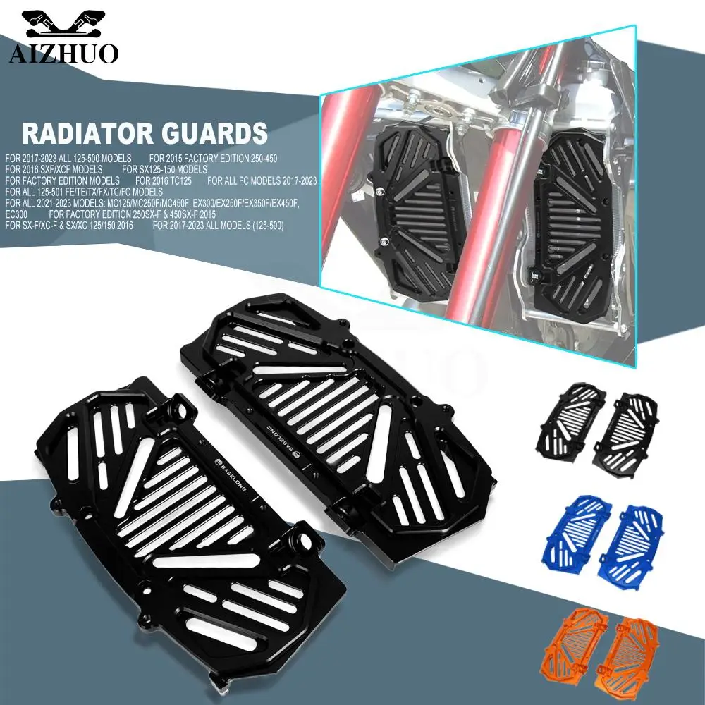 

Radiator Grille Guard Cover Protector For 450 SX-F Factory Edition 2022-2023 Accessories Radiator Guards Oil Cooler Protection