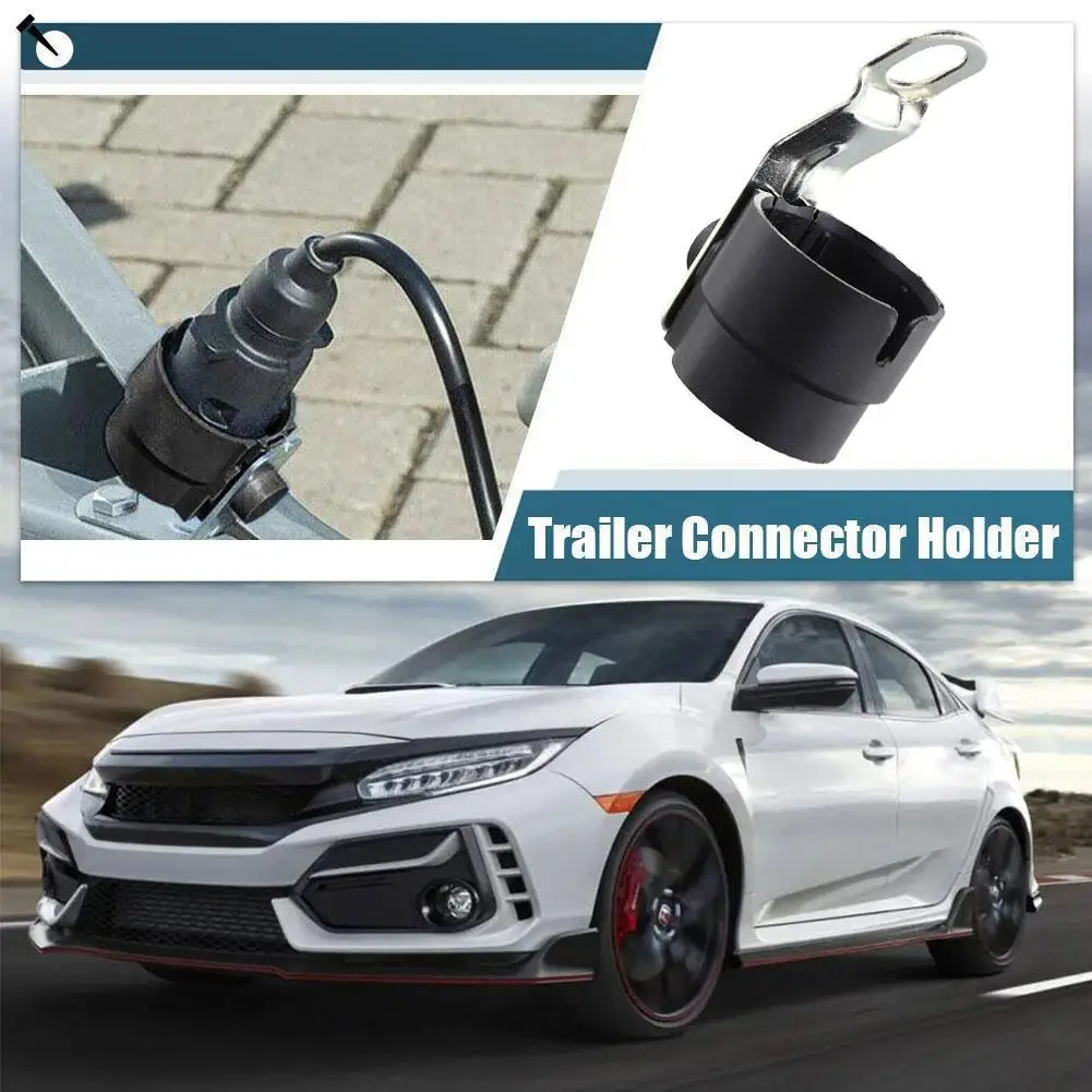 

1pcs Parking Cover Trailer Plug Holder Universal Accessory For 7 And 13 Pin Trailer Plugs Connector Fixer Bracket