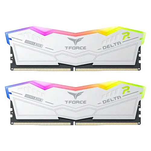 [SEURIN OFFICE] TEAMGROUP T-Force DDR5 6000 CL38 Delta RGB White Package 32GB(16Gx2)