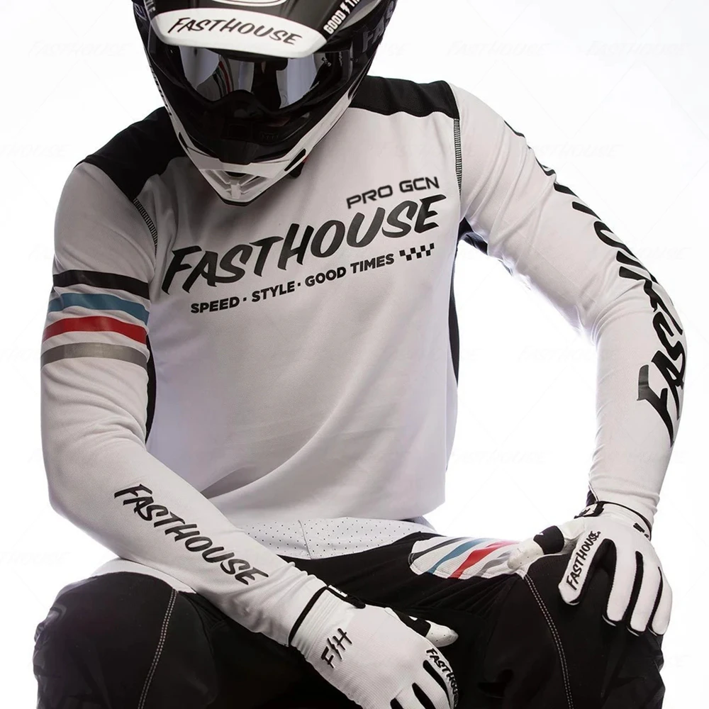 Motorcycle Jersey Sleeves Riding Endurance Race Mtb Shirt Downhill T-Shirt Camiseta Motocross Mx Mountain Bike Clothing MTB