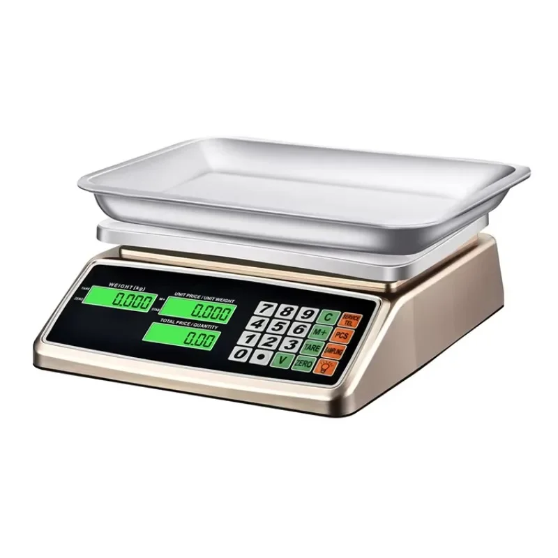 Accurate and precision vegetable balance Commercial digital weighing calculation Fruit electronic scale