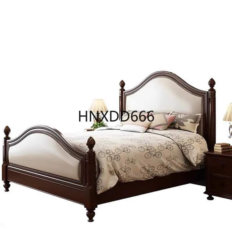 

Kawaii European Double Bed Waterproof High End Upholstered Modern Bedroom Beds Queen Twin Luxury Camas De Dormitorio Furniture