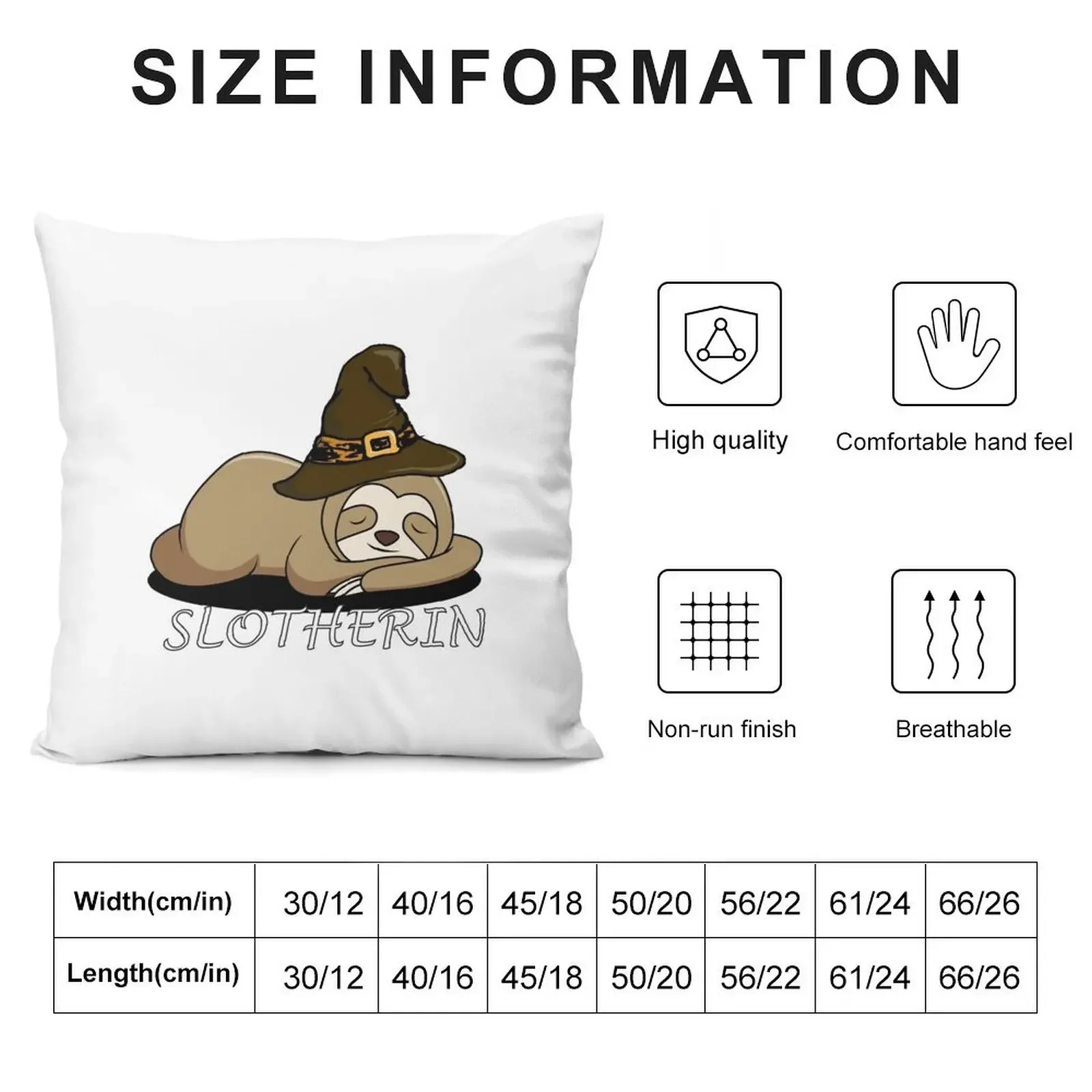 Slotherin magic harry Throw Pillow Pillow Cases Decorative Sitting Cushion pillow