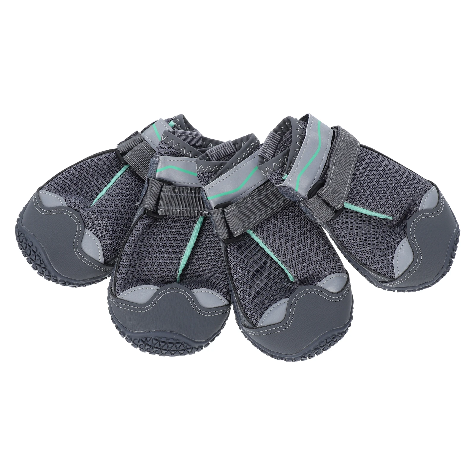 

4pcs Dog Shoes for Small Dogs Lightweight Breathable Non-slip Outdoor Walking Booties Pet Paws Protector Doggy
