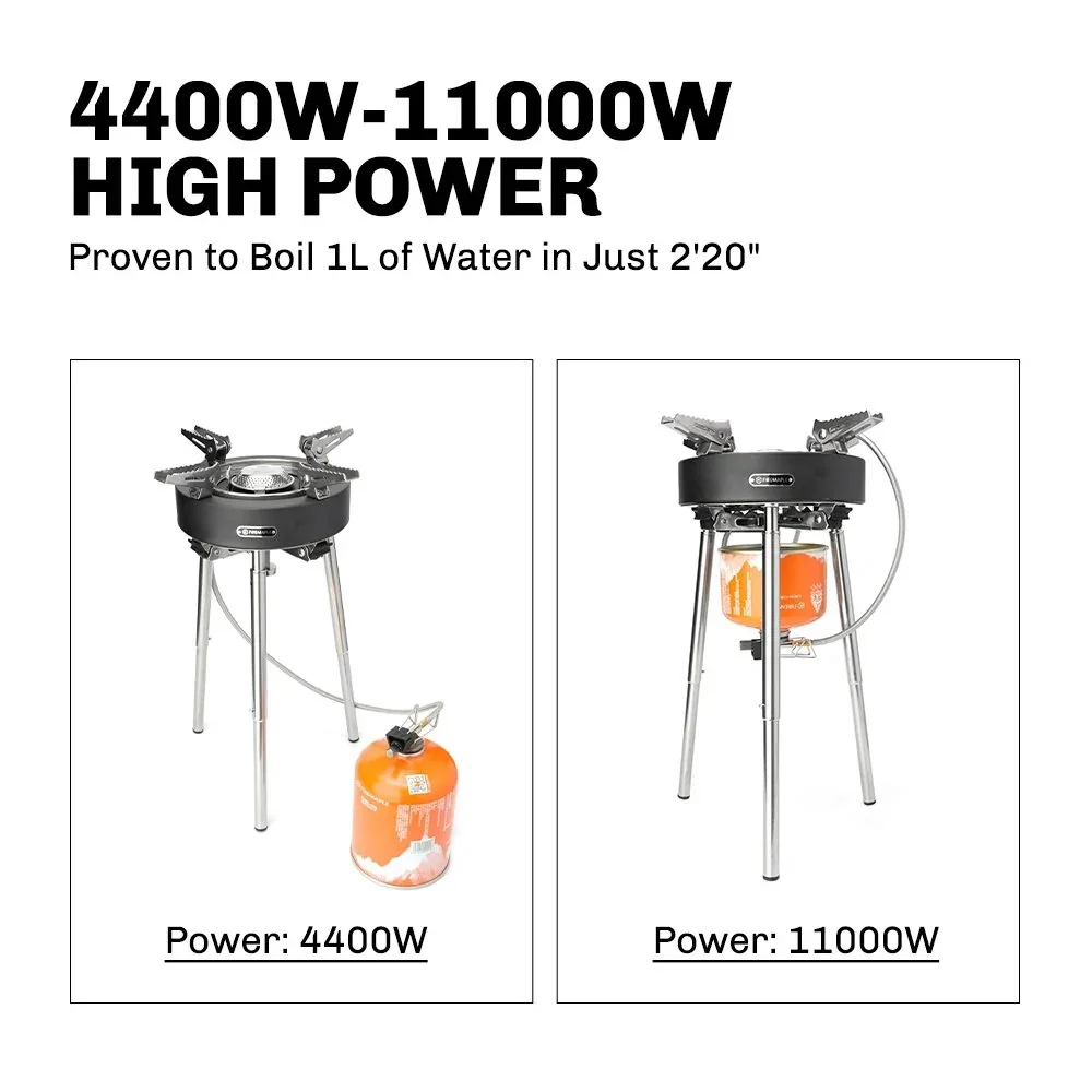 Fire Maple Saturn X 11000W Estufa de gas de alta potencia Quemador de gas dividido Precalentador doble Estufa de gas para acampar Senderismo al aire