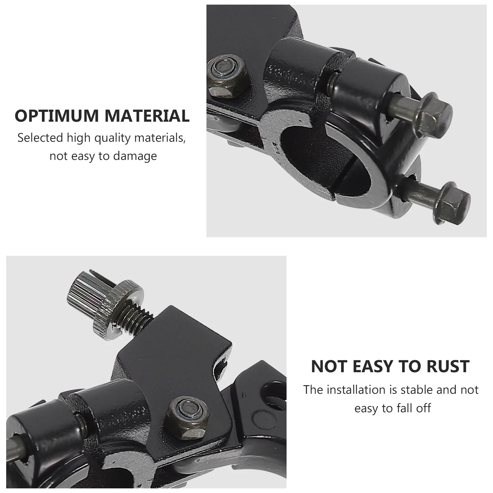1 paio di leve a mano per frizione freno moto, sostituzione durevole per parti di bici fuoristrada, pratica leva manubrio, superficie liscia