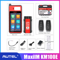 Autel MaxiIM KM100 KM100E Universal Key Generator Kit Support Transponder Reading/Cloning and IMMO Learning Free Update Lifetime