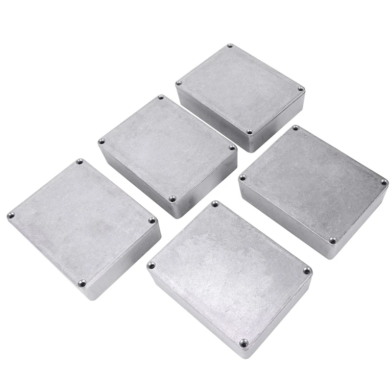 15 Pcs Guitar Effects Pedal Aluminum Stomp Box Enclosure For DIY Guitar Pedal Kit 1590BB