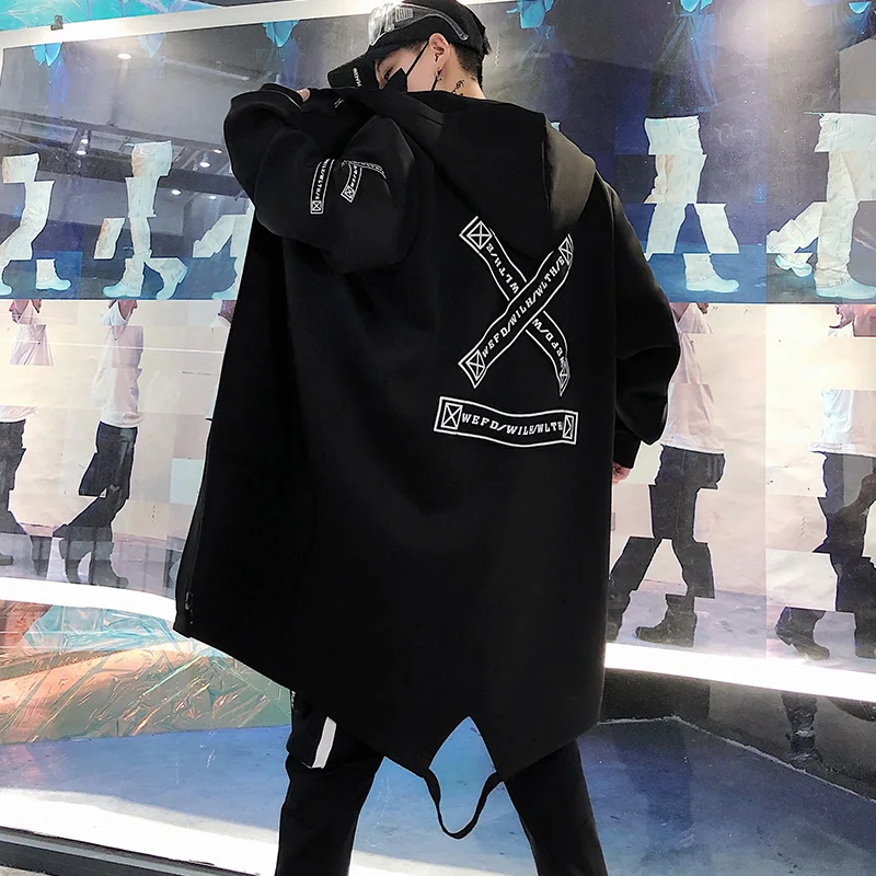 2026 Men's Jacket Fashion Spring Autum Casual Streetwear Hoodie Jacket Men Outwear Windbreaker Jacket Hip Hop Streetwear Coats