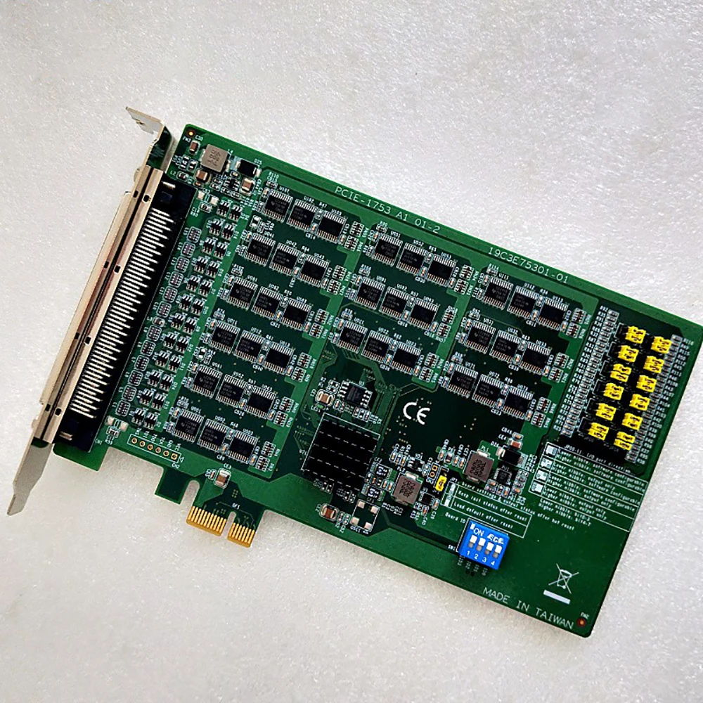 PCIE-1753 A1 01-2 For Advantech 96-Channel Data Capture Card Digital Quantity I/0 Card