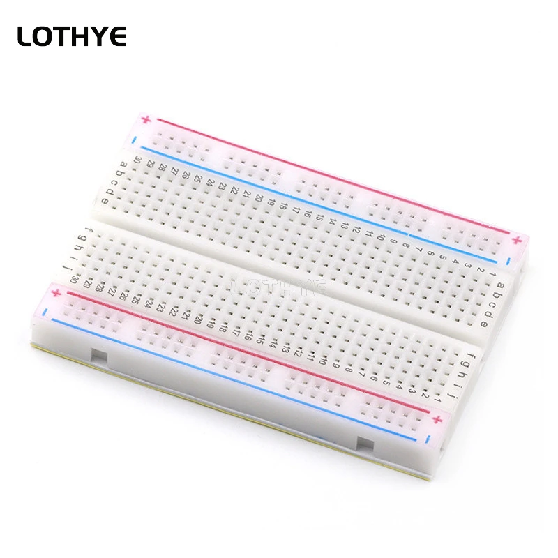 400 Holes Tie Points Mini Solderless PCB Breadboard Universal Test Protoboard DIY Bread Board Bus Test Circuit Board