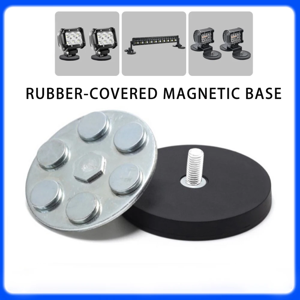 

C22 C31 C36 C43 C66 C88 Bolt Magnetic Base Mount Bracket Clamp LED Work Light Bar Holder SUV Offroad