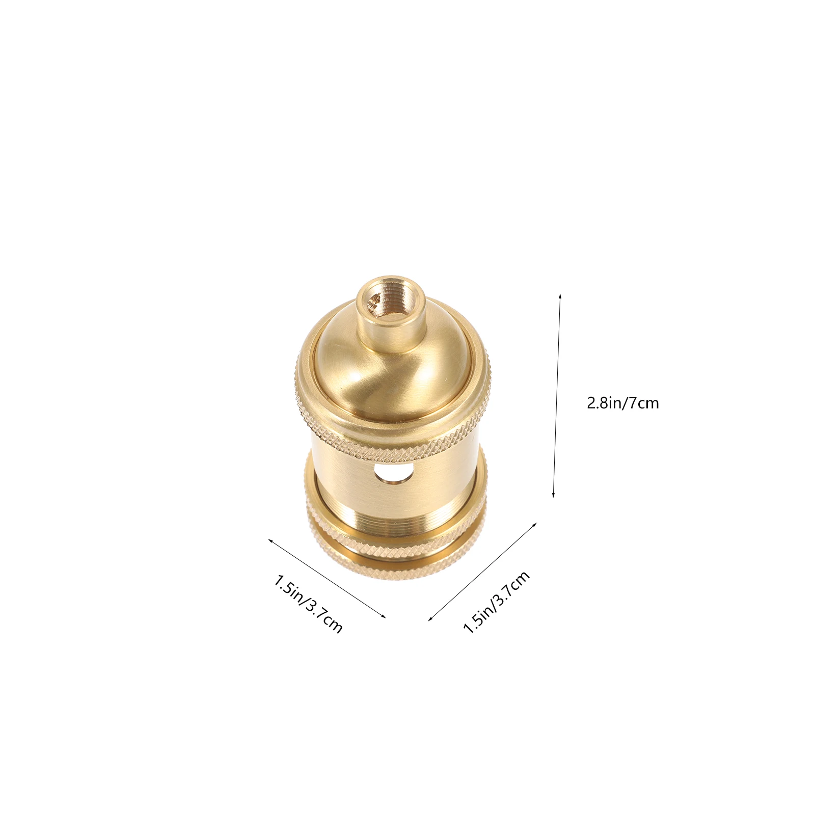 1 مجموعة النحاس سحب سلسلة تركيب المصابيح E27 المقبس حامل مصباح السقف مستقرة مزدوجة حلقة قاعدة ملحق مصباح للديكور المنزل