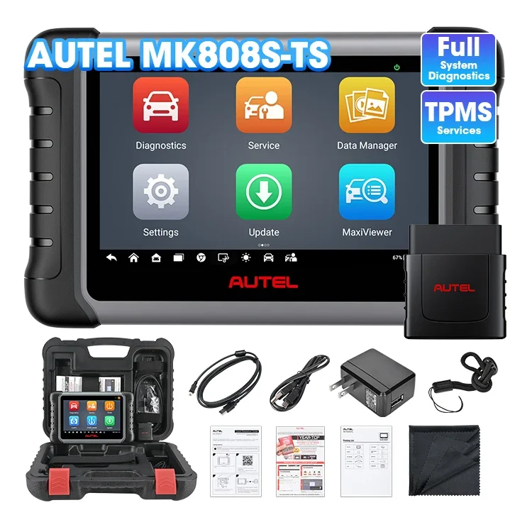 2023 autel maxicom mk808s mk808 maxidas 808 all systems diagnostic full system  diagnosis tool