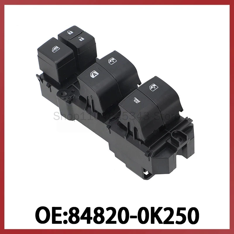 84820-0K250 is suitable for new Toyota HILUX Auto Parts Window Switch Glass Lifter Switch