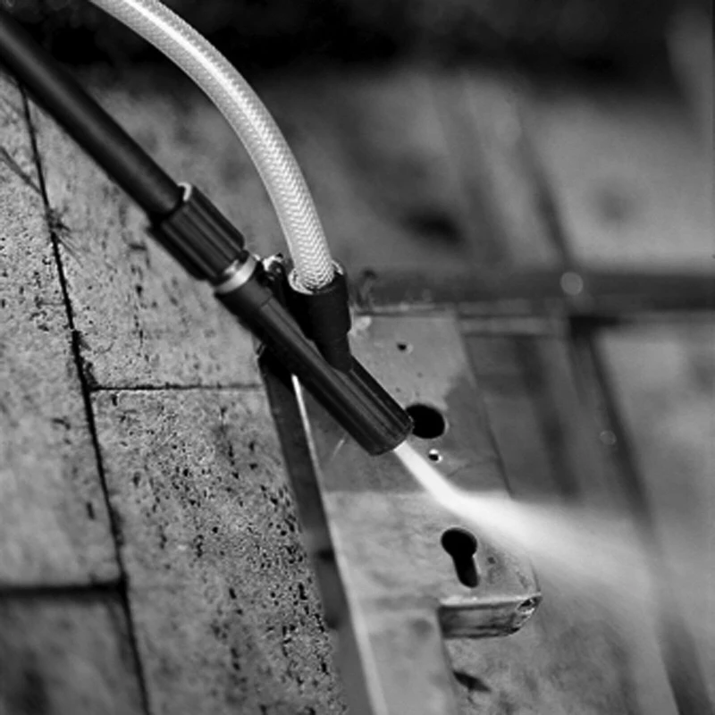 

Sand Blaster and Wet Blaster Kit for Pressure Washers Featuring Brass Adapter and Steel Suction Pipe for Nilfisk and For Gerni