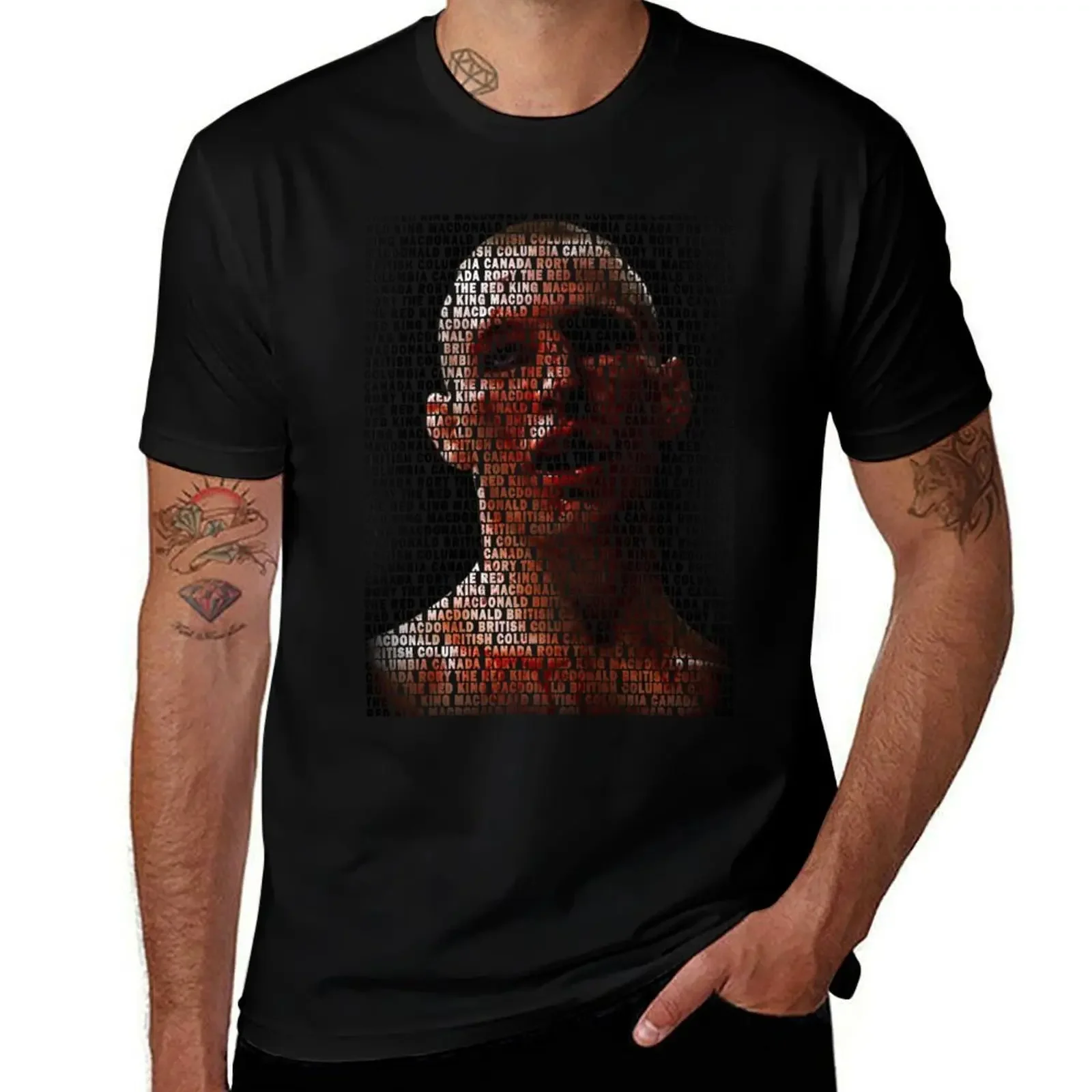 

Rory Macdonald, The Red King (Superimposed) T-Shirt croswit shirt man Personalized t-shirt cheap stuff workout shirts for men