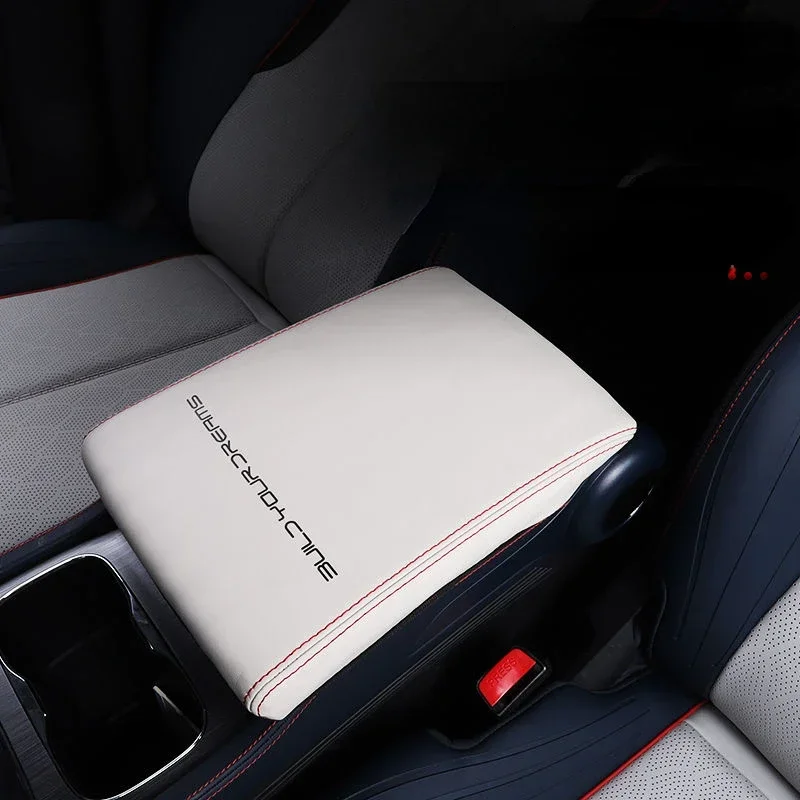 ل BYD Atto 3 Yuan Plus 2023 2024 2025 عملة صينية وحدة التحكم المركزية المنظم حاوية مسند الذراع غطاء صندوق وسادة حماية #2