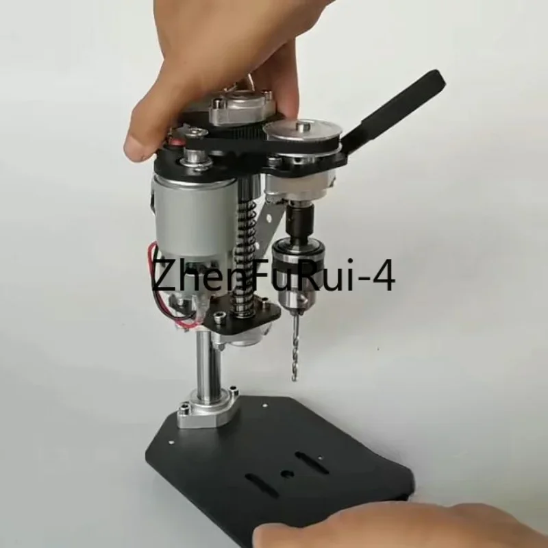 100W DC 12-24V 220V 775 Motor Small Desktop Portable Stand Benchtop Precision DIY Variable Speed Drilling Machine